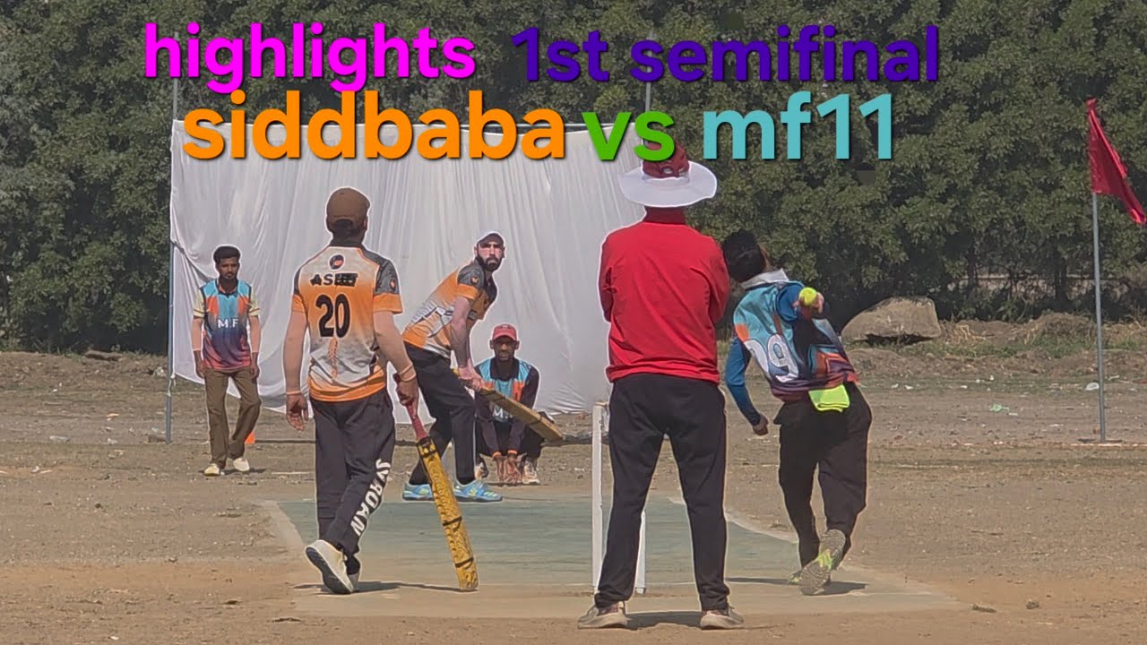 31 🇮🇳December 2025 1st semifinal bargi sidhbaba vs mf11  #jabalpur #highlight #tournament #semifinal