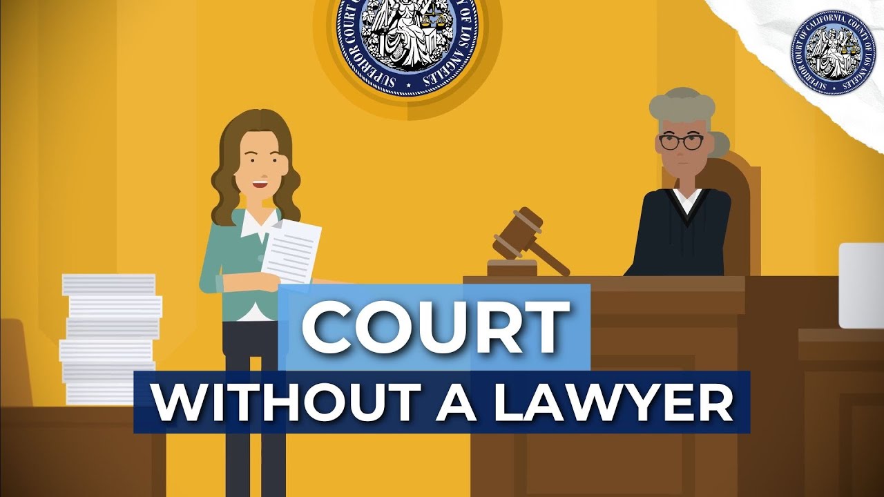 Navigating the Court Without a Lawyer | Court Explained