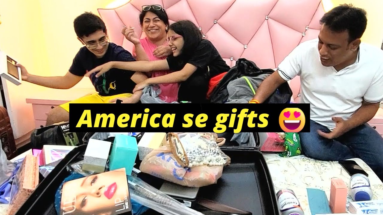 USA Se Sab Ke Liye Kya Kya GIFTS Le Kar Aaye ?!! 😉| Gifts For Family and Parents !❤️😁