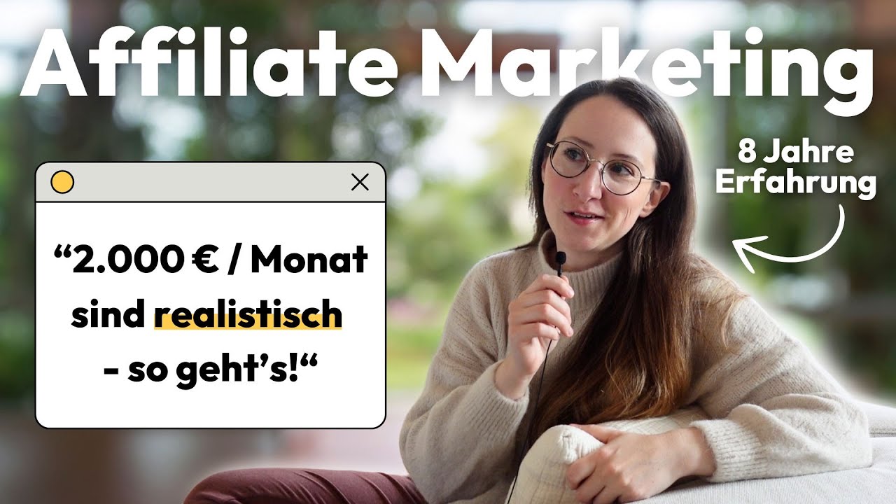 Affiliate-Marketing f&uuml;r Anf&auml;nger (einfach erkl&auml;rt) | 2025