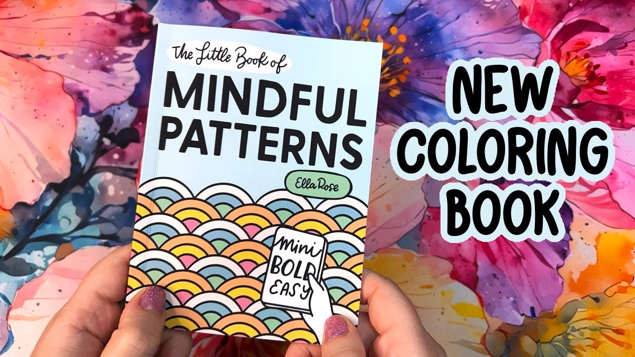 ASMR ✧ Starting a new coloring book / cozy coloring