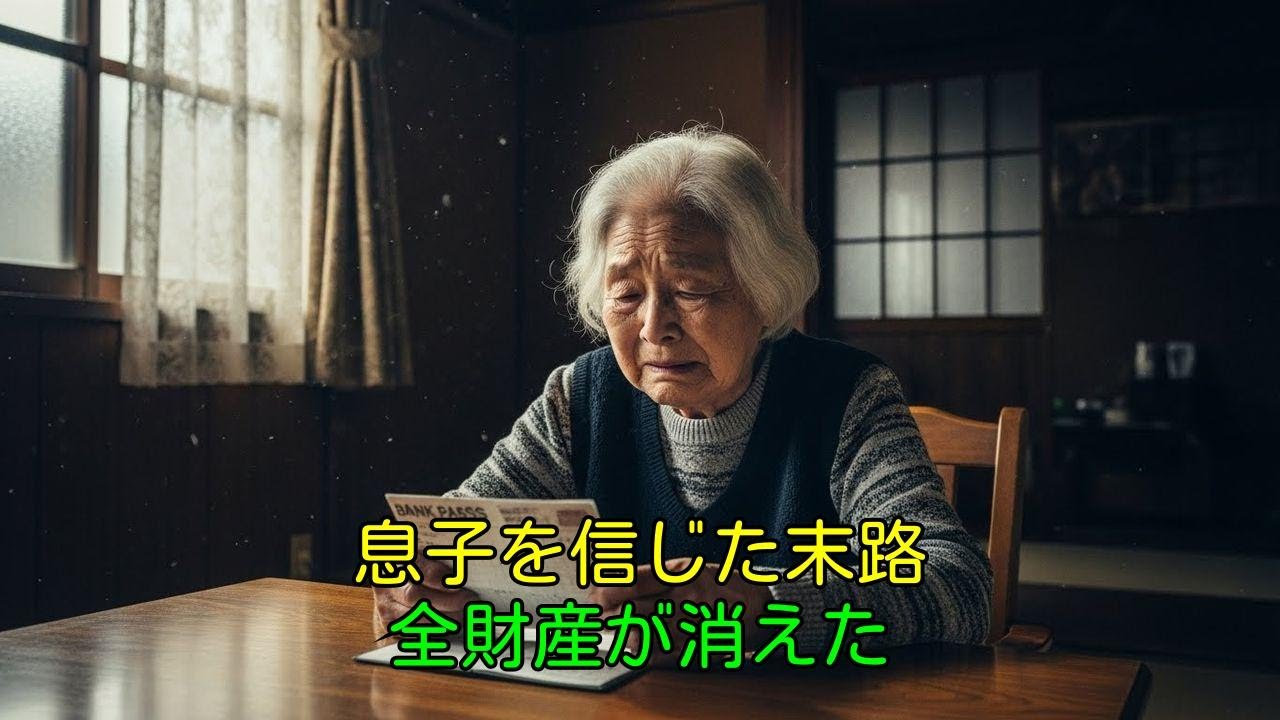 85歳の絶望。息子に通帳を預けた末路…「10年前に戻りたい」