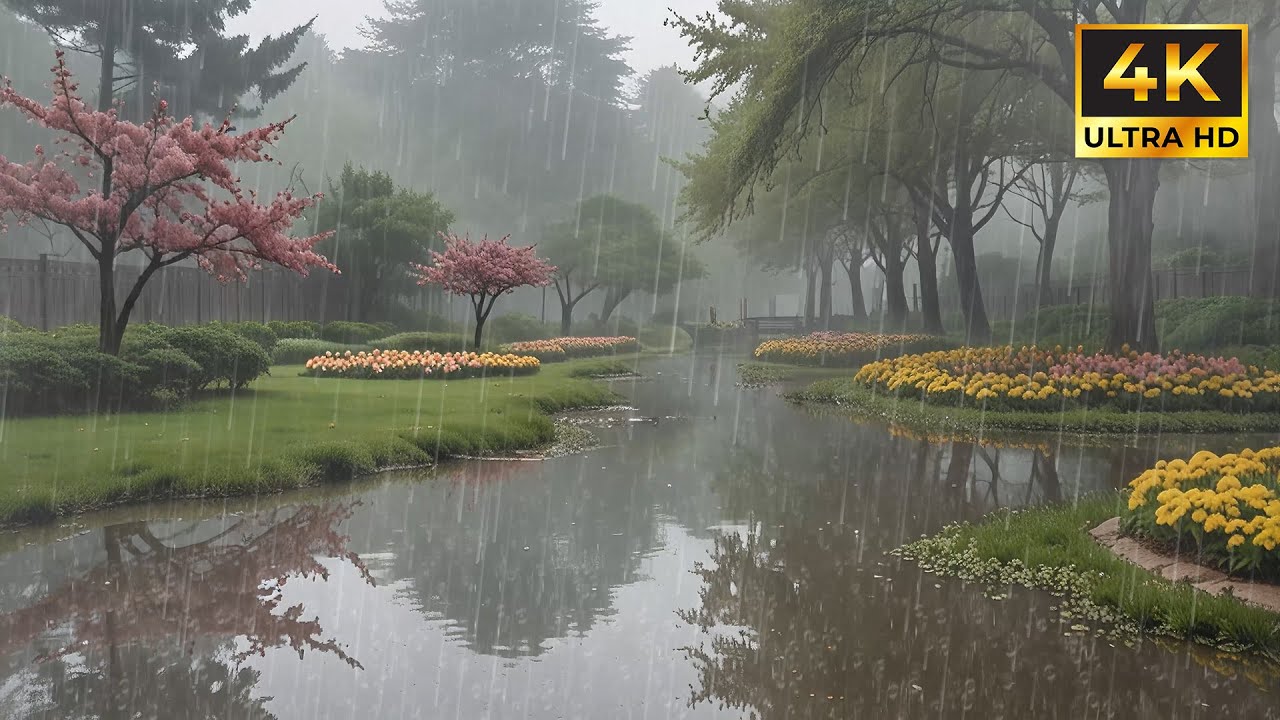 Calming Rain Sounds with Quiet Evening Ambience for Deep Sleep and Emotional Reset