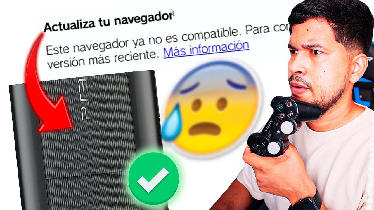 🚨OJO | NAVEGADOR PS3 pide ACTUALIZAR! SOLUCIÓN Facil y Rapida✅