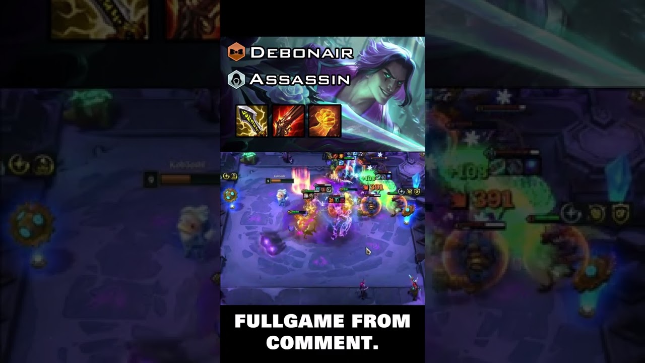 TALON.EXE / TFT ranked gameplay in set6.5 with best comps - Debonair Assassin
