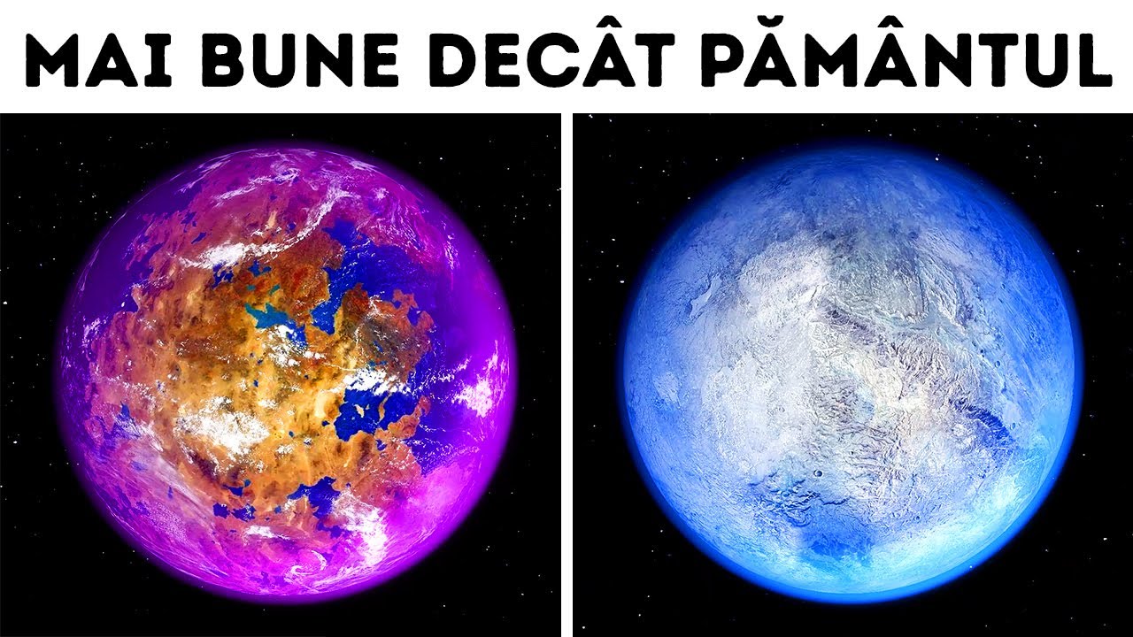 24 de planete care sunt mai potrivite pentru a susține viața decât Pământul