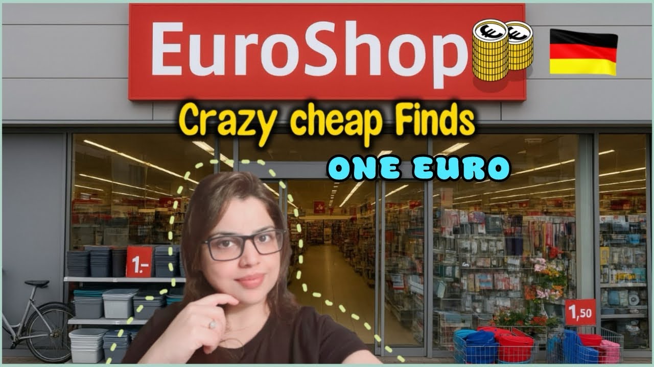 Euro Shop Visit 💶 Best Budget €1-2  Shopping😱 One Euro Shop in Germany