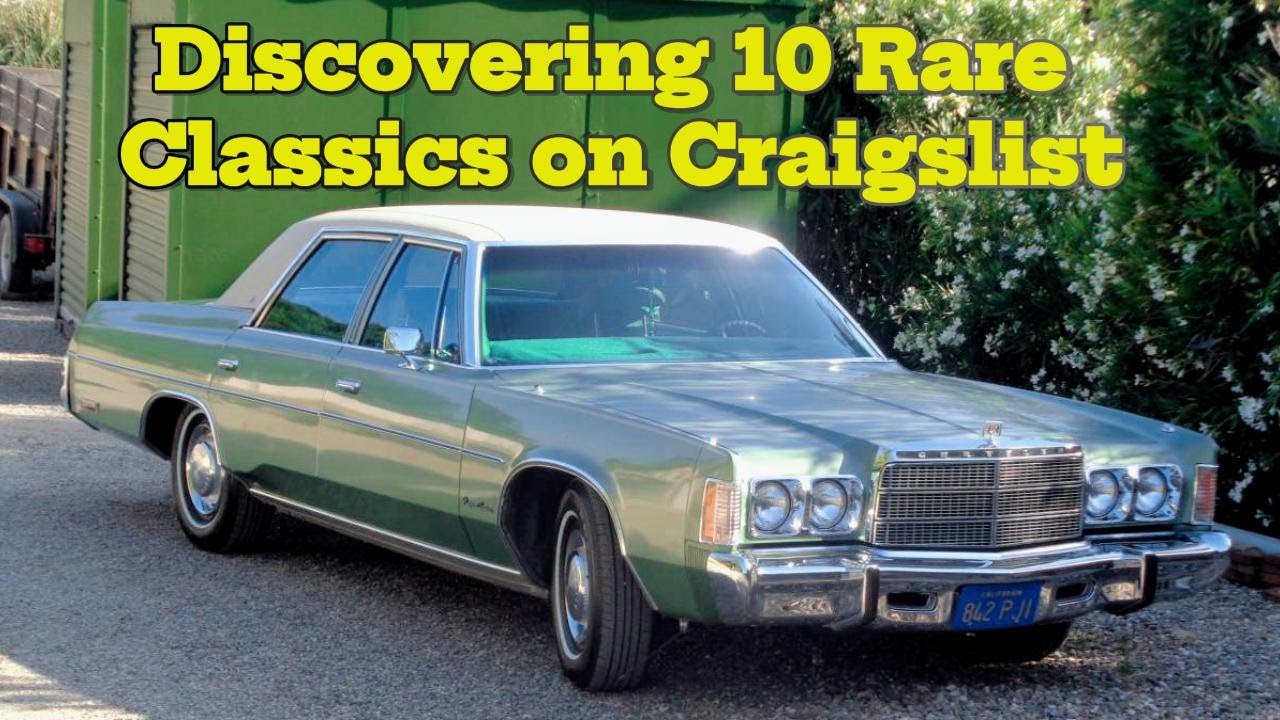 Discovering 10 Rare Classics on Craigslist in the $10,000s!