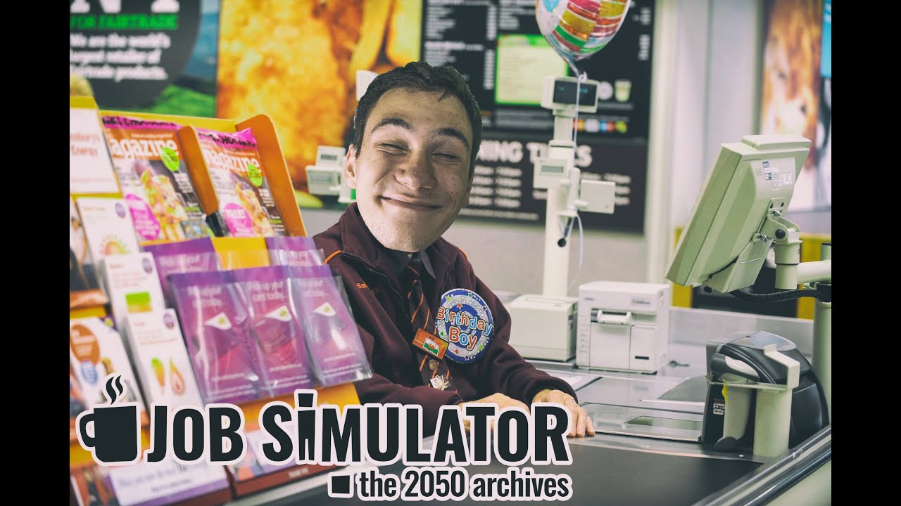 ELKAPTUK A BOLTI RABLÓT | HTC VIVE | Job Simulator