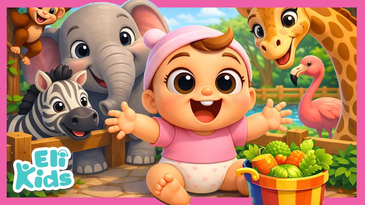 Zoo Fun (With Baby) | Eli Kids Educational Nursery Rhymes