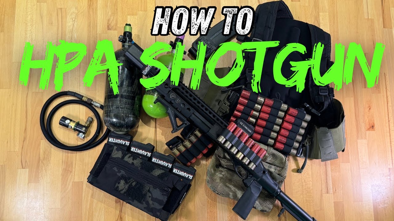How to HPA Shotgun everything you need to know  /part1/ Airsoft Gear