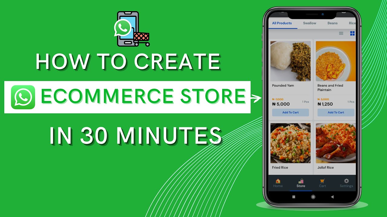 How to create WhatsApp eCommerce Store in less than 30 minutes