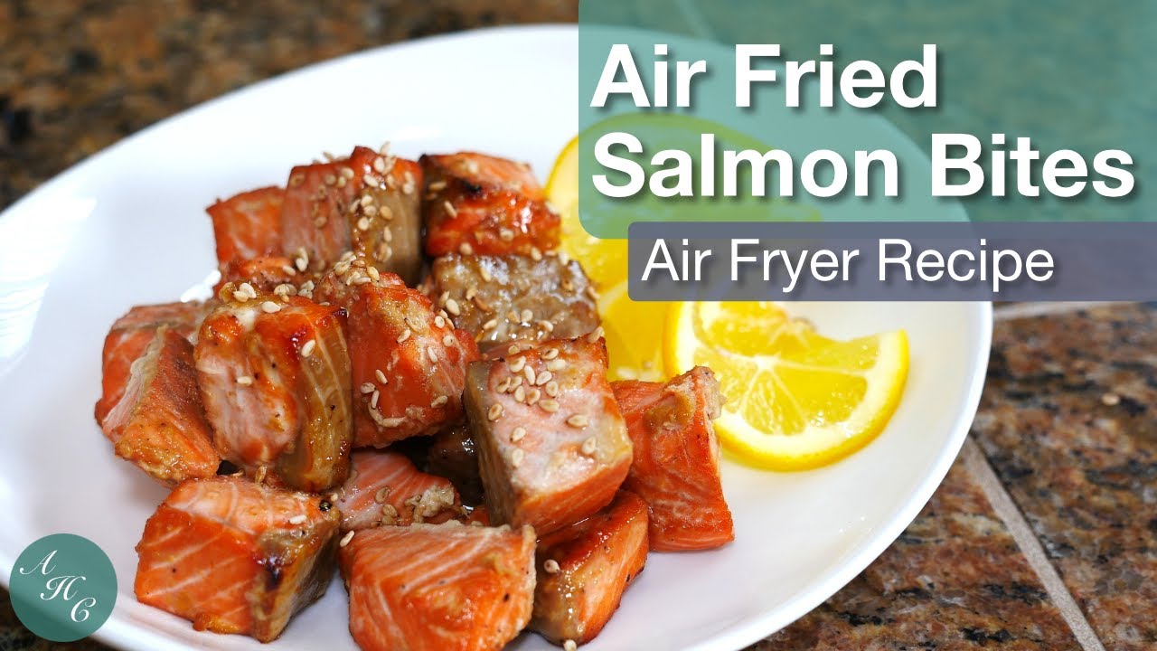 Air Fryer Asian Salmon Bites: Weeknight Dinner in less than 15 Minutes!