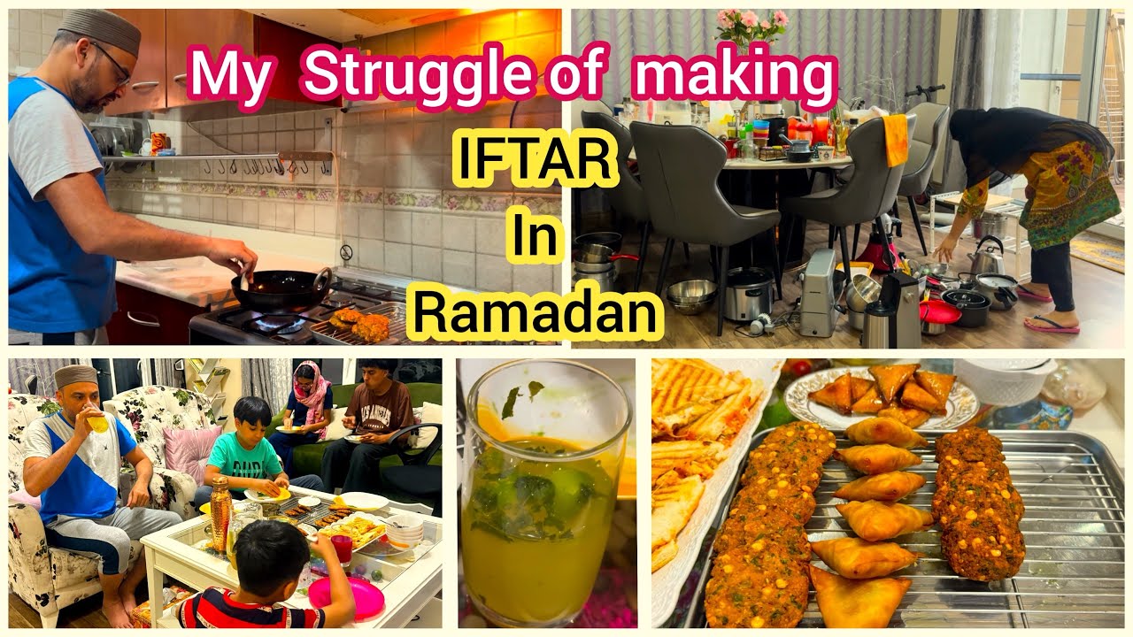 Easy Iftar Recipes | Tackling the Mess in My Kitchen | Ramadan Routine Vlog