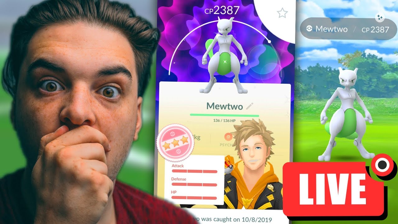 SHUNDO MEWTWO HUNT (🔴 LIVE)