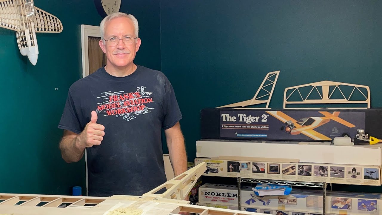 Carl Goldberg Tiger 2 Build: Part 6 (Fuselage completion)