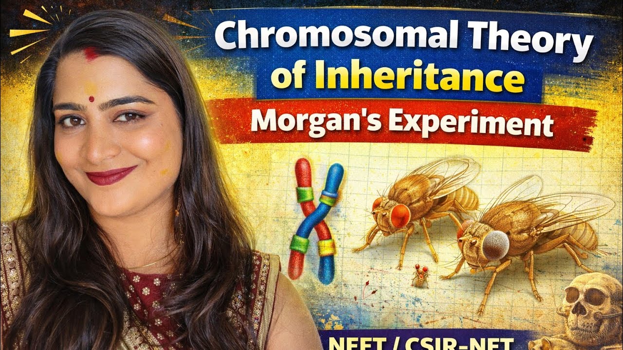 Chromosomal Theory of Inheritance | Morgan’s Experiment | NEET / CSIR-NET Genetics