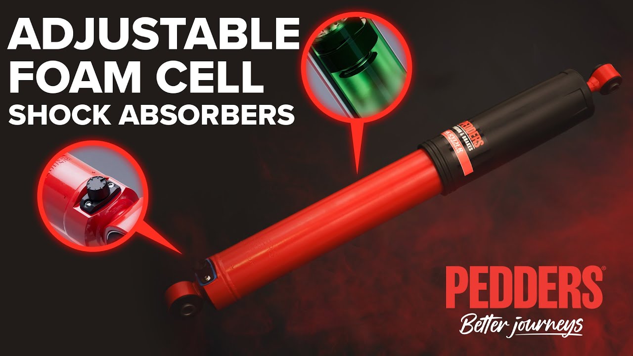 How The Pedders Adjustable Foam Cell Shock Absorbers Work