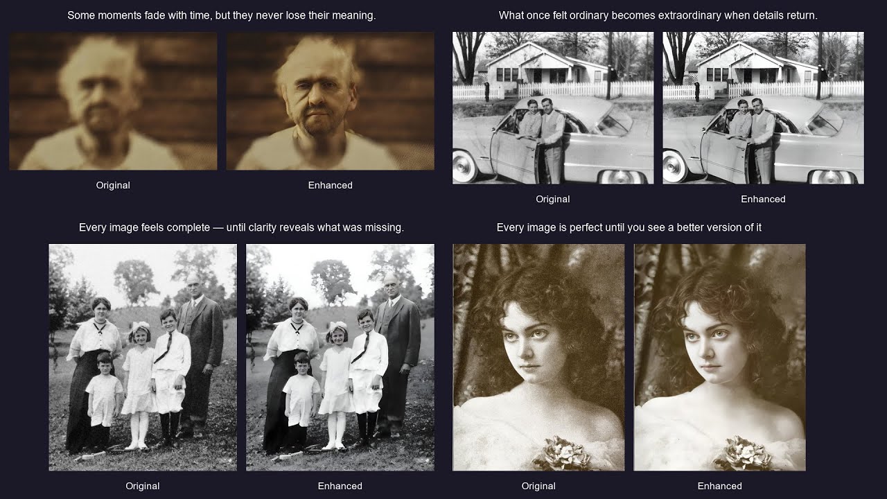 AI Face Restoration Software | Restore Old Photos & Videos Offline | Revive Faces