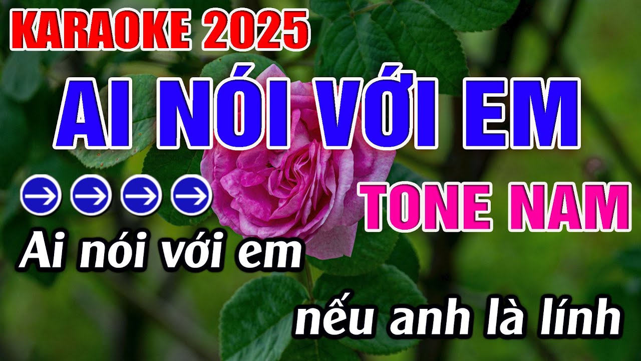 Ai Nói Với Em Karaoke Tone Nam Karaoke Đăng Khôi - Beat Mới