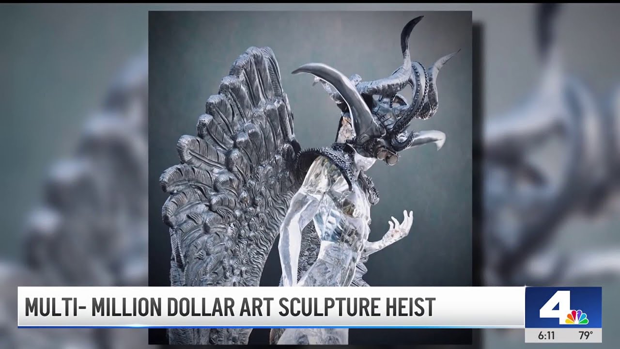 Art sculptures worth millions stolen during heist in Anaheim