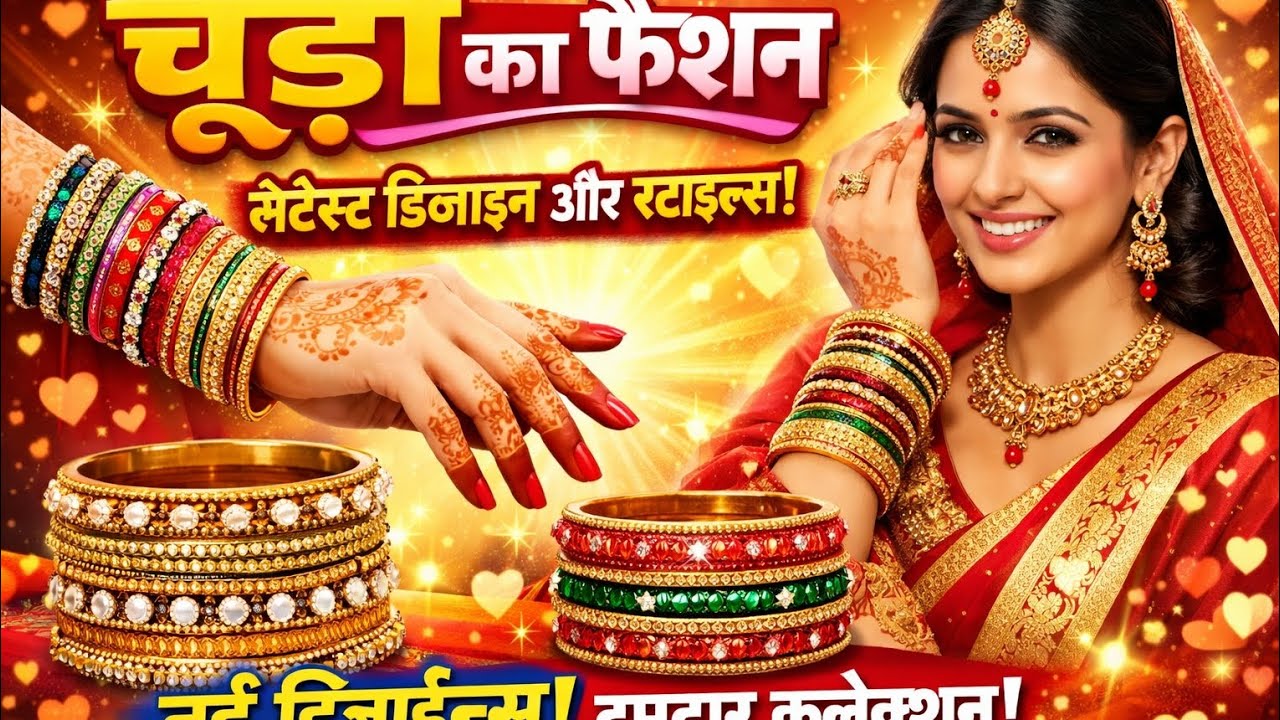 Latest Chudi Design 2026 | सुंदर चूड़ी कलेक्शन | Fancy Bangles Collectionनई चूड़ी 