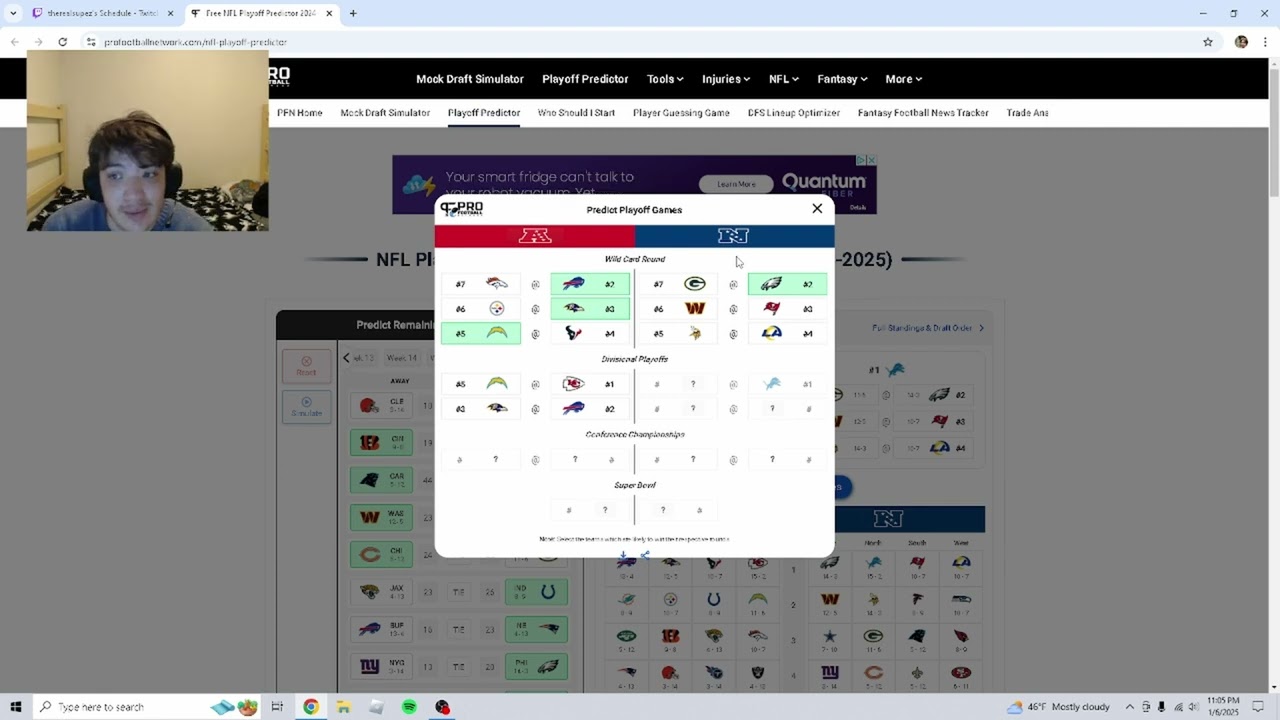 NFL WILD CARD PREDICTIONS