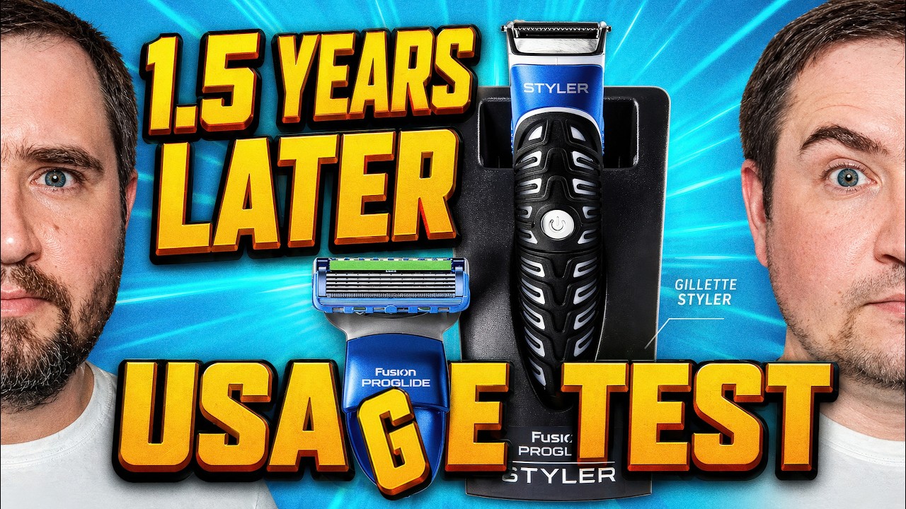 ► Gillette Fusion ProGlide Styler 3 в 1 - после 1,5 года - ПРИМЕР ИСПОЛЬЗОВАНИЯ