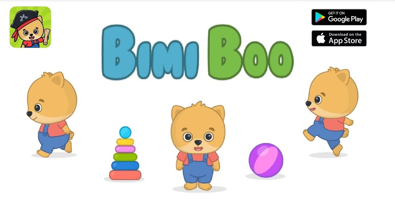 Bimi Boo Kids Puzzles Games for Boys and Girls Educational Brain App # 5 (Space)