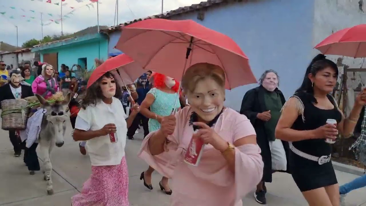 Calenda en San Andrés Dinicuiti Oaxaca