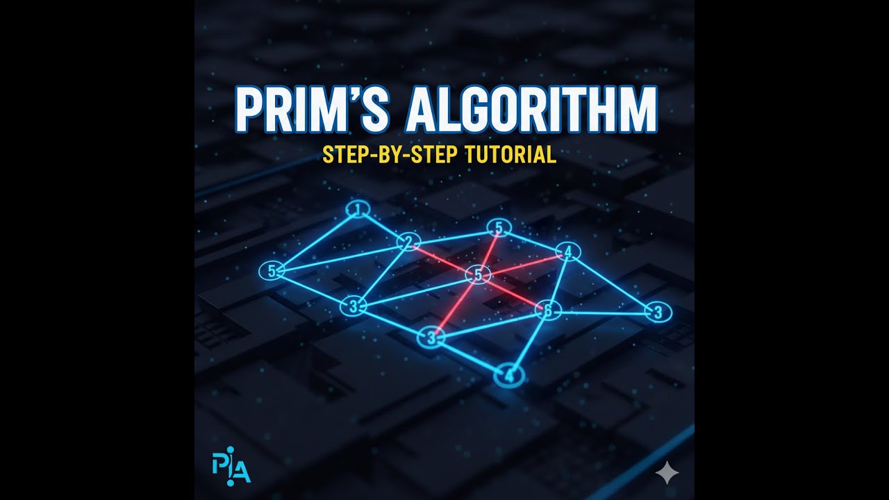PRIMS ALGORITHM SMJHIYE EKDUM AASAAN TRIKE SE