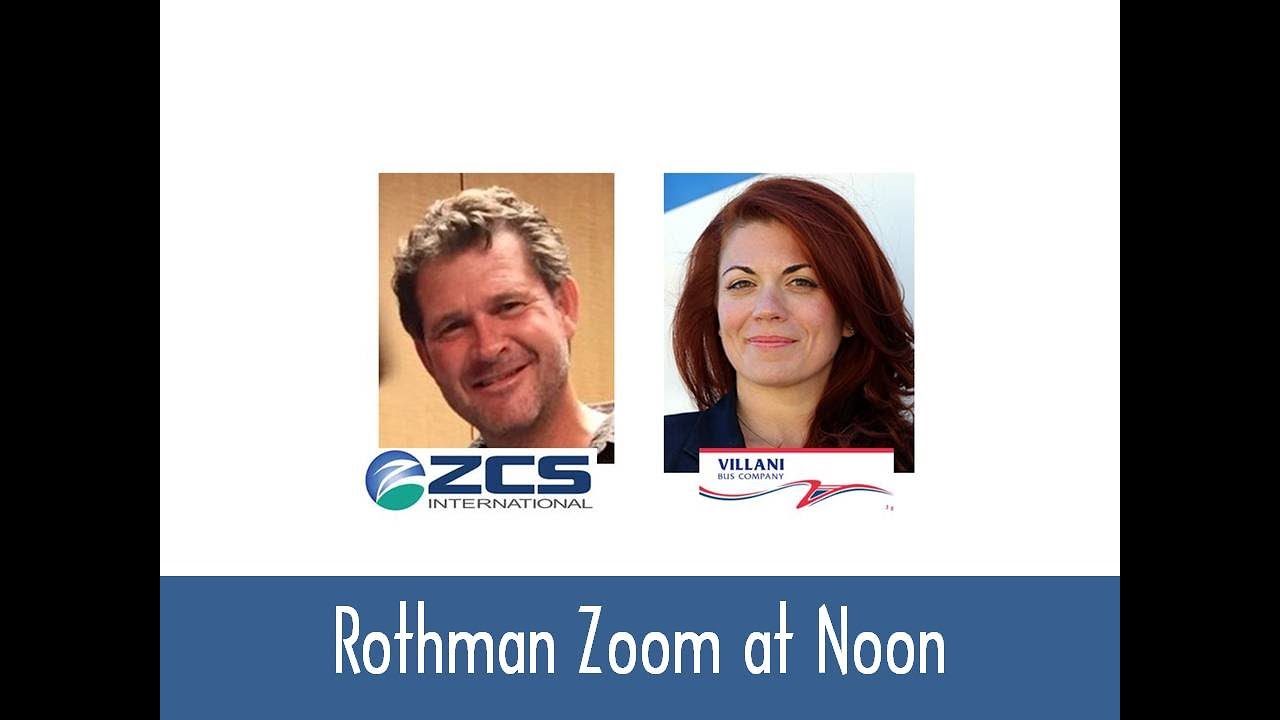 &ldquo;Challenges Faced by Family Businesses&rdquo;, Rothman Zoom at Noon, May 21, 2021