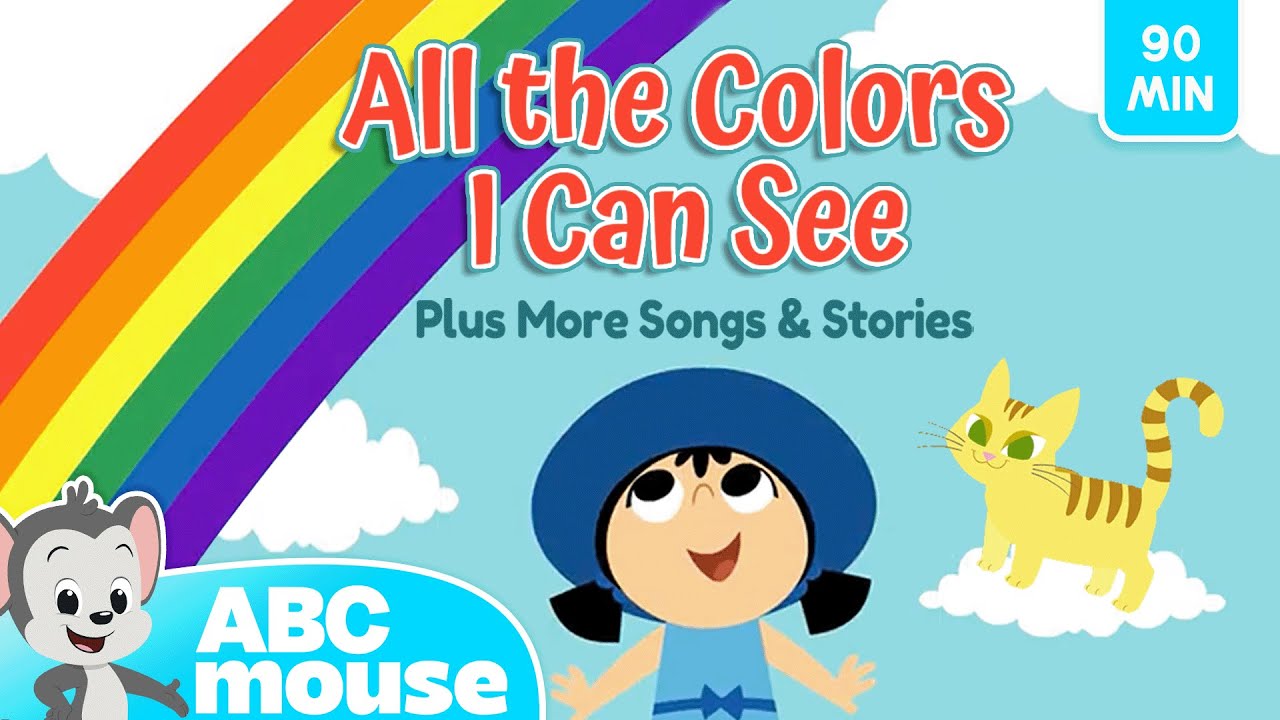 Look at All the Colors I Can See & More Songs | Learn About Colors | ABCmouse
