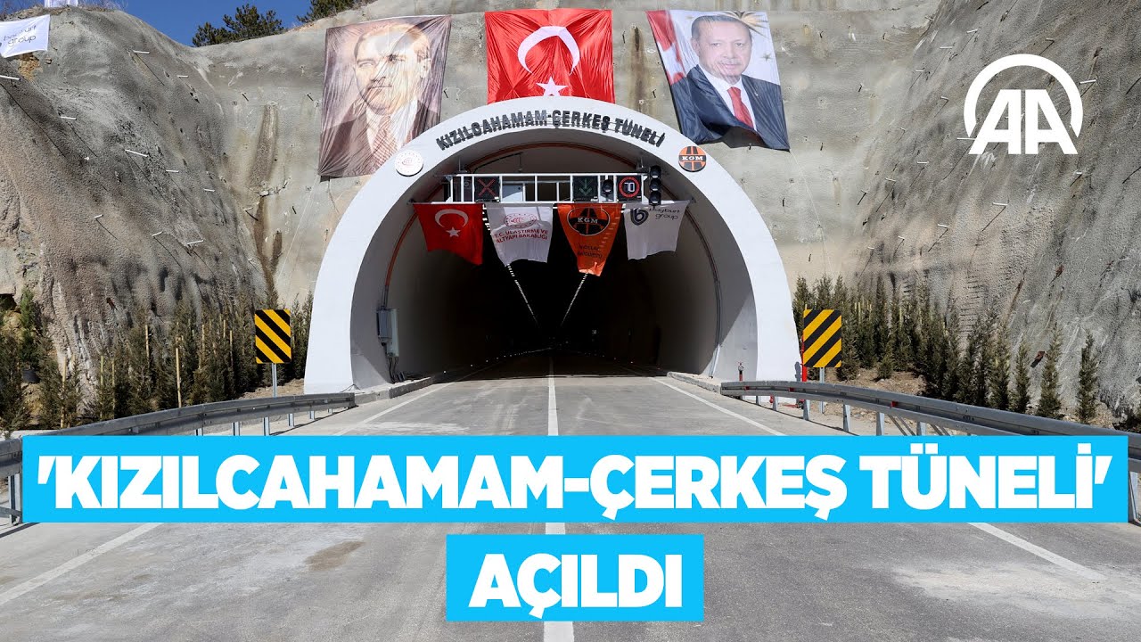'Kızılcahamam-Çerkeş Tüneli' açıldı