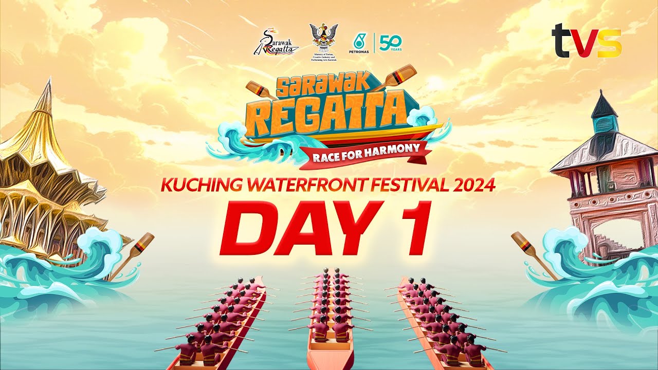 [LANGSUNG] Sarawak Regatta 2024 Sesi Pagi | 1 November 2024