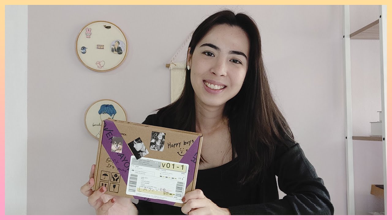 React/ Unboxing álbum Layover do Taehyung