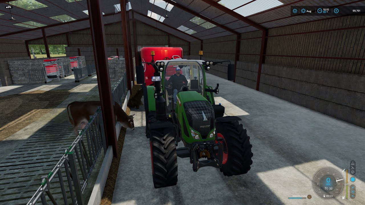 FS22 The Valley The Old Farm 1 (Organic Farmer) Farm Tour, Mixing TMR, Feeding Sheep (Time-Lapse)