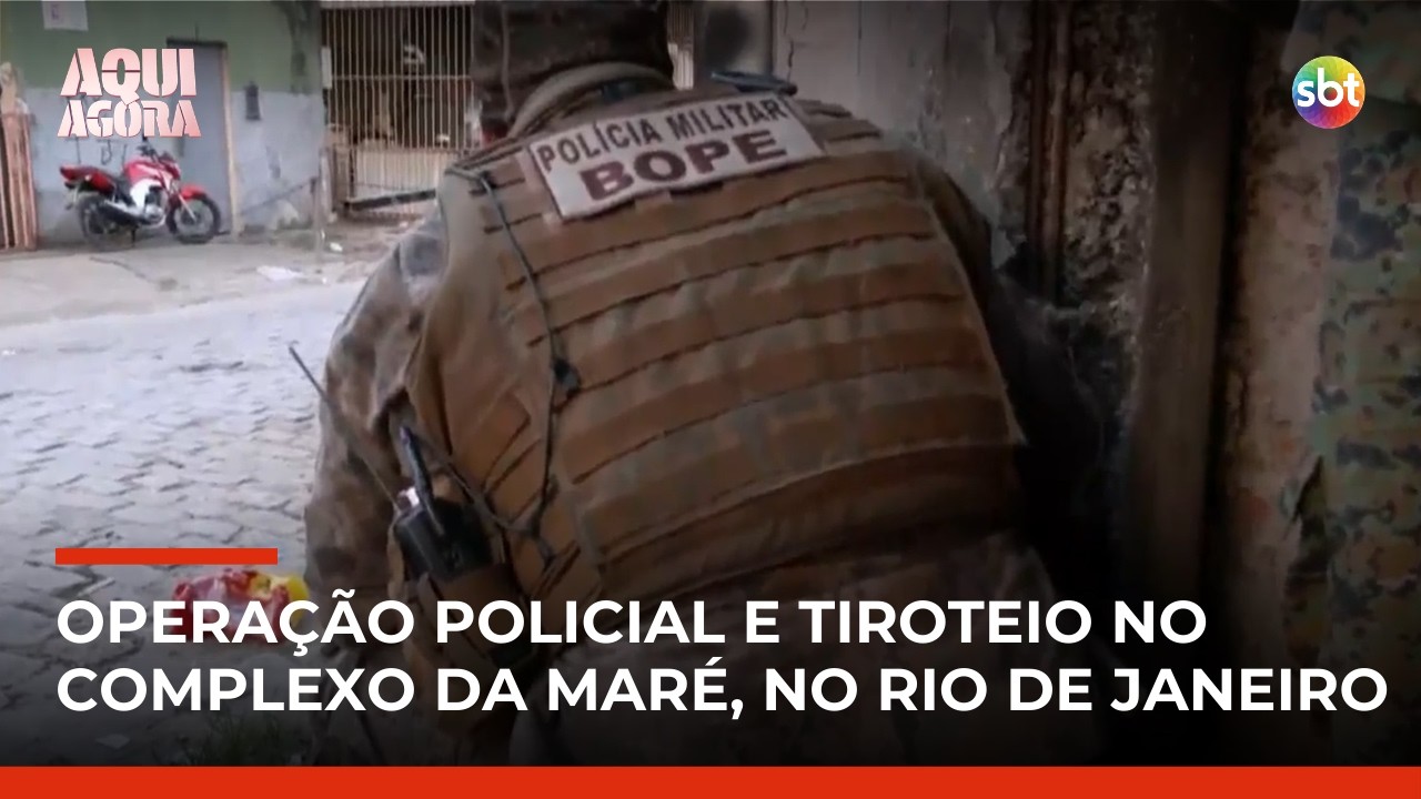 RJ: Tiroteio bloqueia Avenida Brasil em operação policial para recuperar carga roubada | #AquiAgora