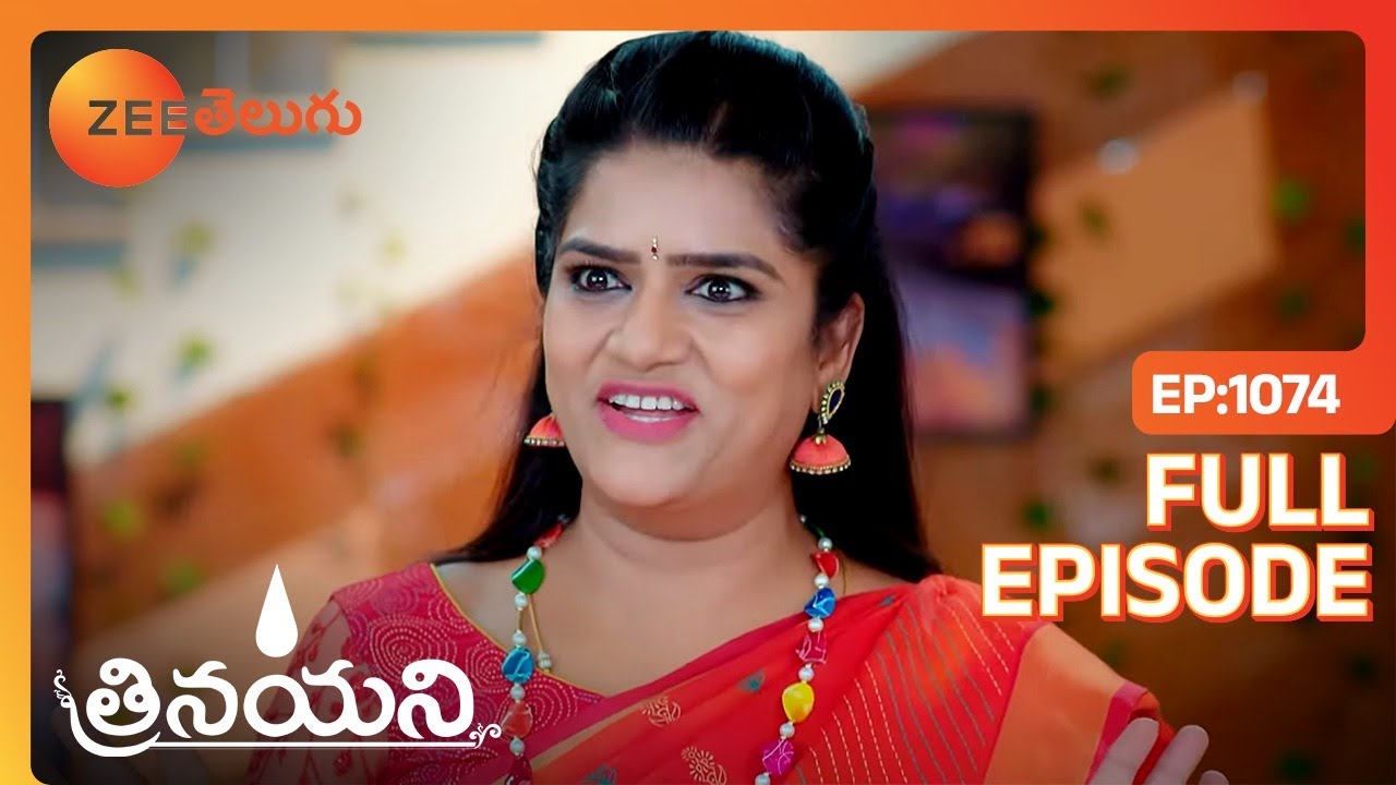 నా ప్రశ్నలకి సమాధానం దొరికేఅంతవరకు| Trinayani | Full Ep 1074 | Zee Telugu | 02 Nov 2023