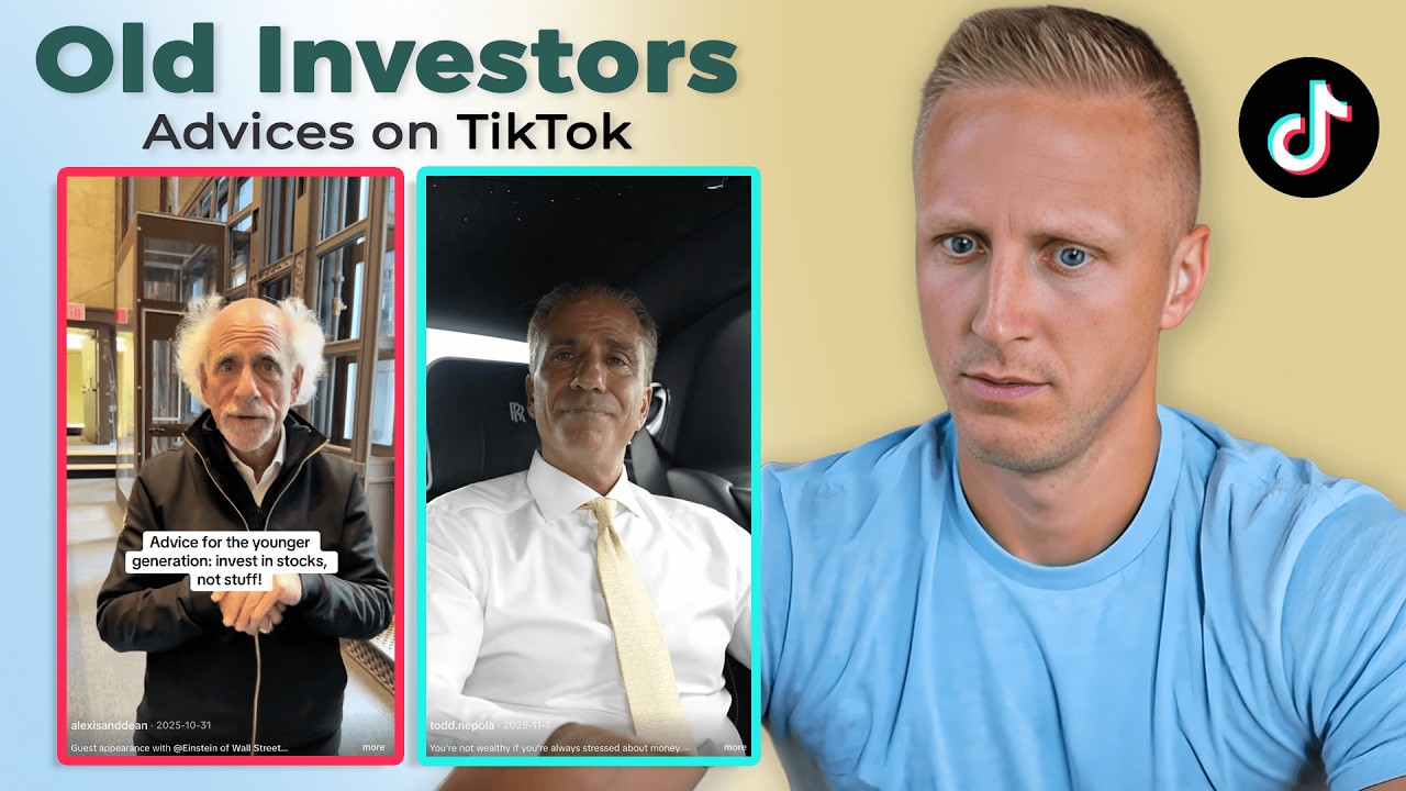 Эксперт фондового рынка реагирует на советы старых инвесторов в TikTok | Следуйте последним советам!