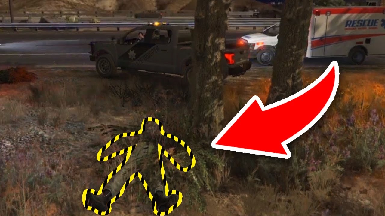 🔴 SCHOWAŁEM SIĘ W TRAWIE PRZED POLICJĄ!! *NIC NIE WIDZIELI* - GTA 5 ROLEPLAY