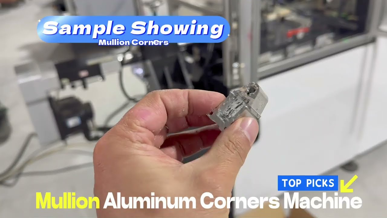 Foreign Aluminum Mullion Corners Automatic Machine, Aluminum Corners Automatic Machine