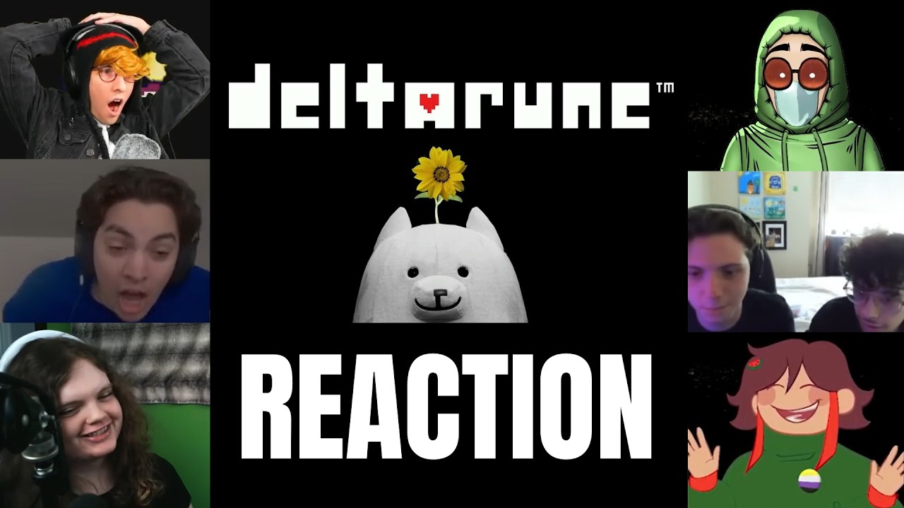 Everyone's Reaction to DELTARUNE Chapter 5 Trailer!