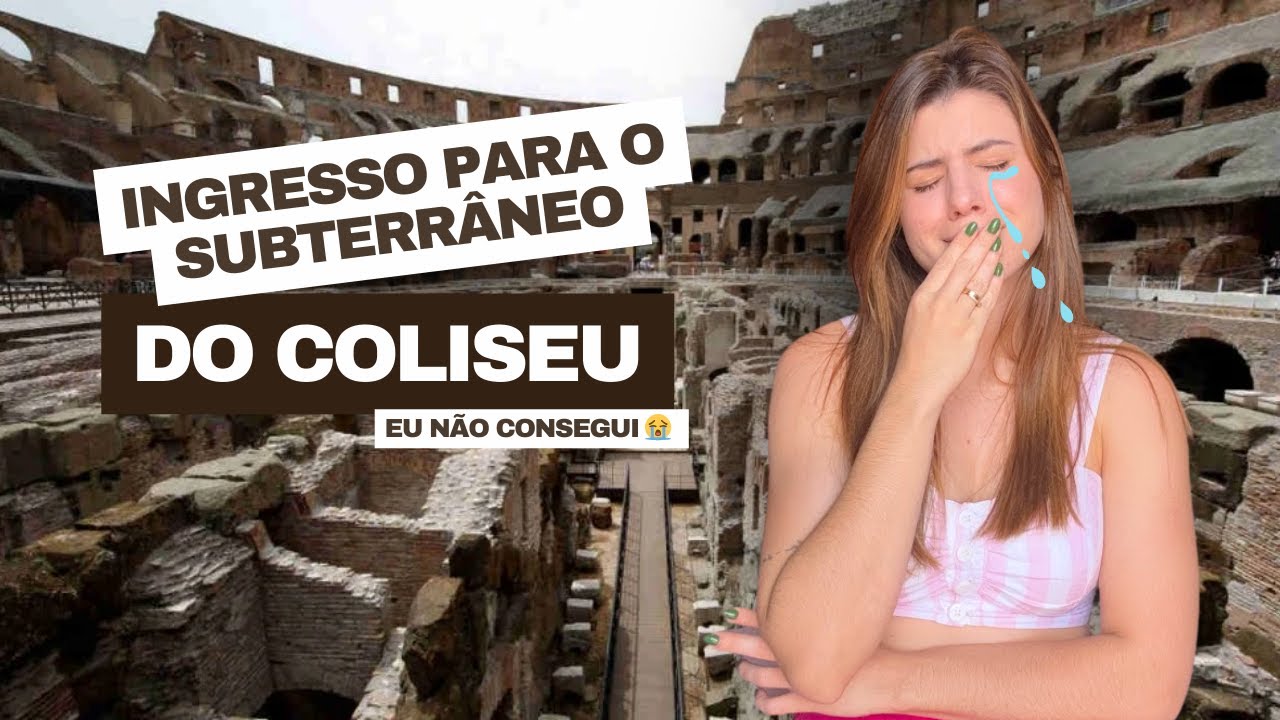 INGRESSO DO SUBTERRÂNEO DO COLISEU | COMO ADQUIRIR, DICAS E EXPERIÊNCIA REAL