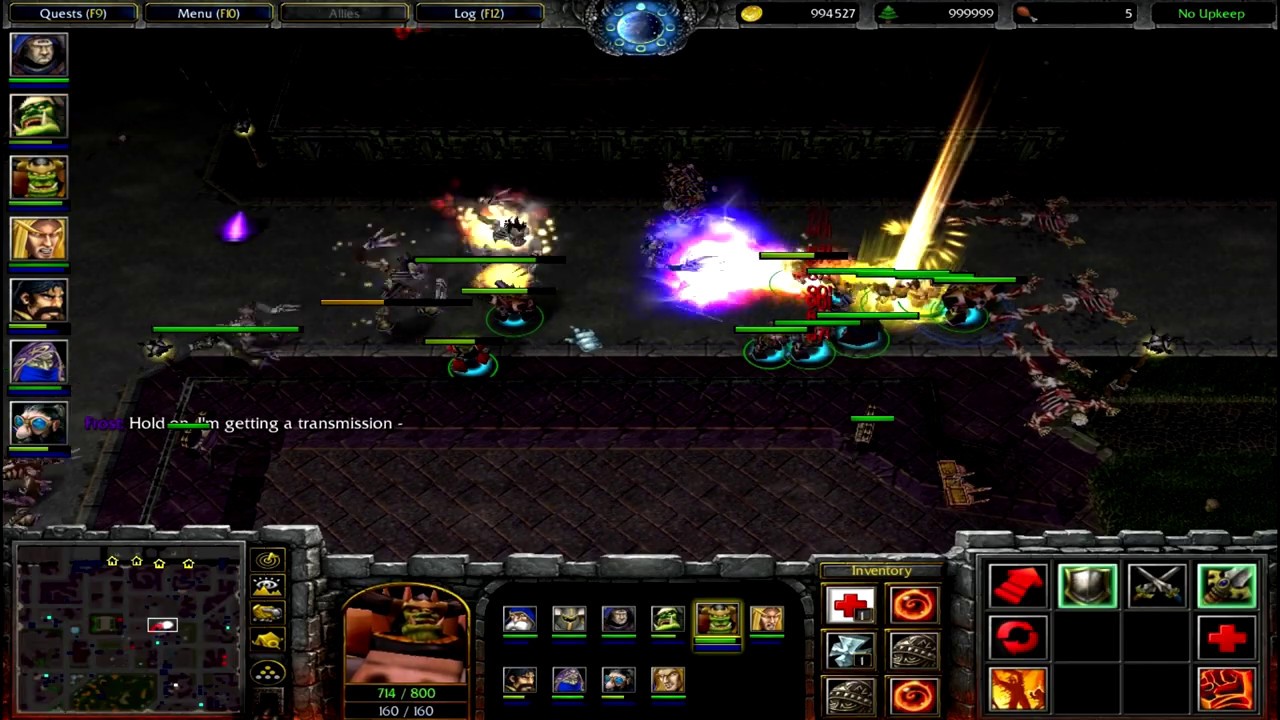 Resident Evil: S.T.A.R.S. LeftBehind - Warcraft 3 Gameplay