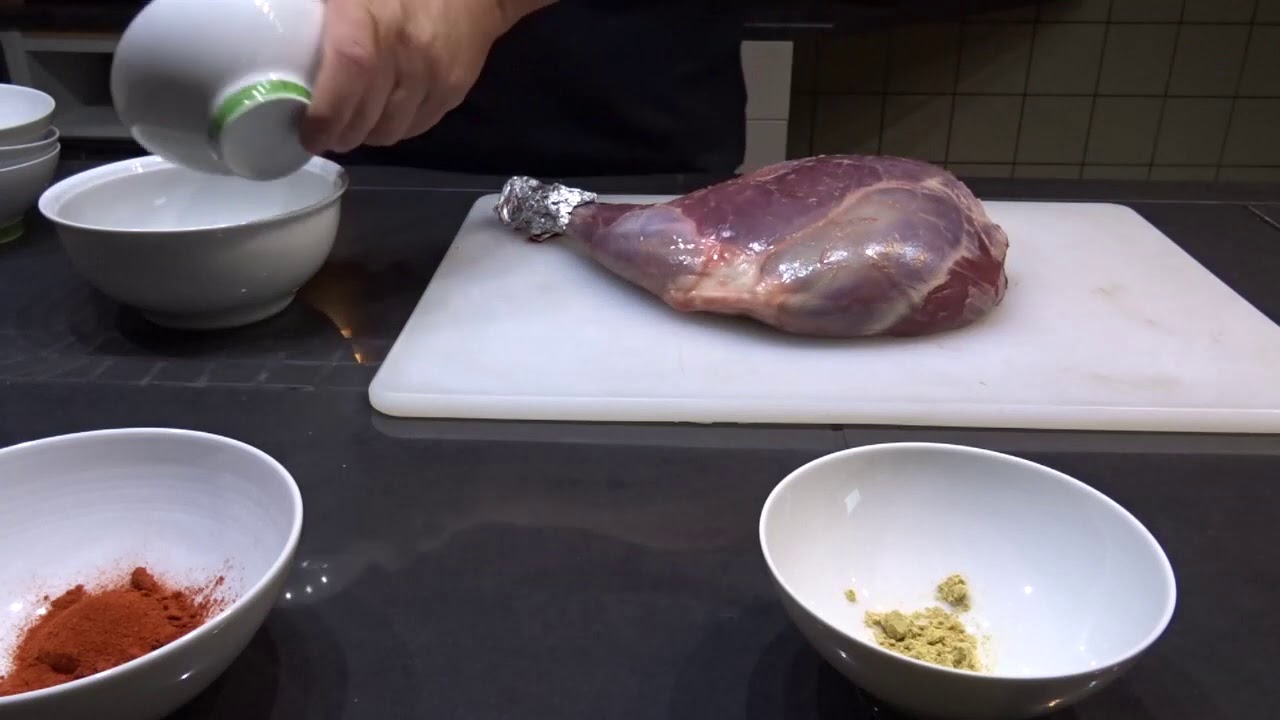 Rehkeule grillen Teil 1