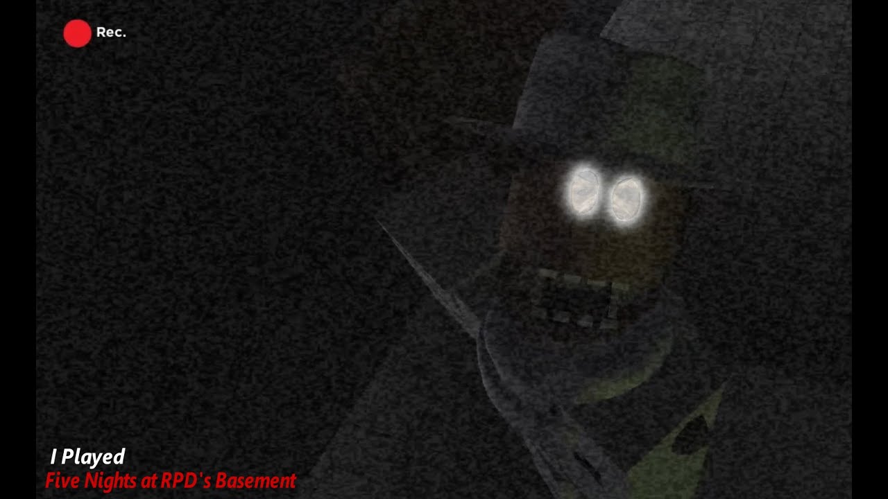 I'm in RPD's bacement....
