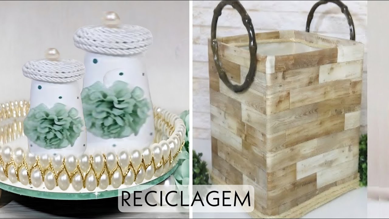 VEM VER O QUE FIZ com esse CAIXA! FICOU INCRÍVEL ESSA IDEIA! DIY IDEIAS do LIXO AO LUXO