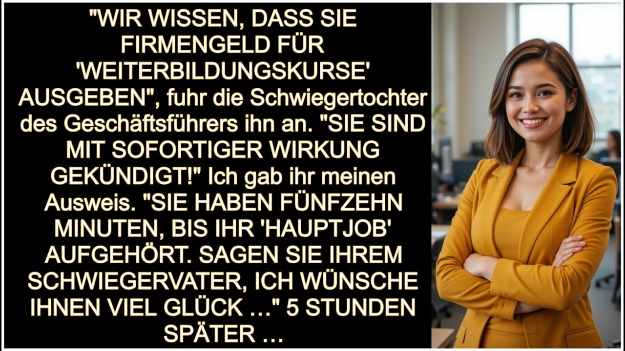 HR feuert mich – ich bringe ihre ganze Firma in 5 Stunden zum Stillstand 💼