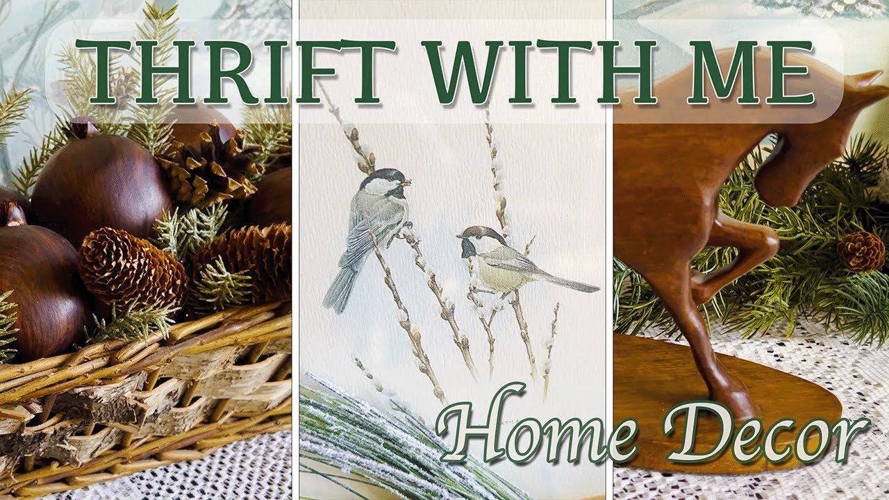 COME THRIFT WITH ME AND HAUL 2025 | THRIFTING FOR BUDGET HOME DECOR